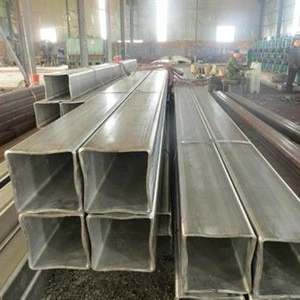 hollow metal tubing galvanized square tube/ galvanized square hollow section steel