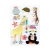 Import Home Beautiful Custom Paper Gift  Decor Wall Foam Sticker 3d Craft Christmas Stickers from China