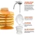 Import Honey Dispenser No Drip Glass Maple Syrup Dispenser Beautiful Honey Comb Shaped Honey Pot Jar with Stand from China