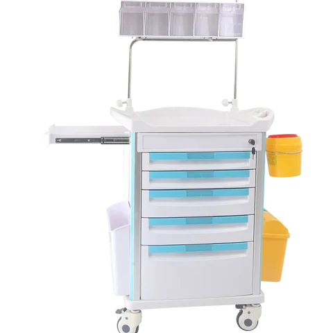 Hospital Trolly For Sale Medical Cart  Medical Equipment Trolley Mulyifunctional nursing car