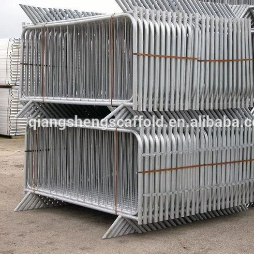 Hot dipped galvanized portable parking crowd control traffic barrier