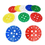 Hot learning resources diy building blocks bulk toy snow flake construction blocks for kids