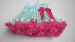 hot pink baby girl fluffy pettiskirts girl&#039;s tutu skirts