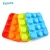 Import Hot products bakeware set 12 cups silicone muffin tray round muffin pan from China