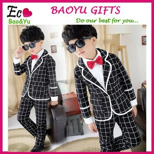 Hot Sale 2015 New Fashion Kids Boys Clothes Set Children&#039;s Boy Formal Suit Children Clothes Boys Suit For Wedding