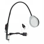 Hot sale adjustable swing arm light magnifying lamp for needlework
