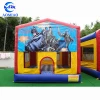 Hot sale cheap commercial giant kids jumping bouncer house combo jumpoline inflatable bouncy castle with slide
