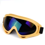 Hot sale Custom Wholesale Amazon anti fog winter ski Cycling Rainproof Windproof  Motocross goggles Detachable lens glasses