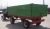 Import hot sale Euro style tractor use hydraulic 8 Tons,heavy duty farm tipping trailer, rear and side tipping with CE from China