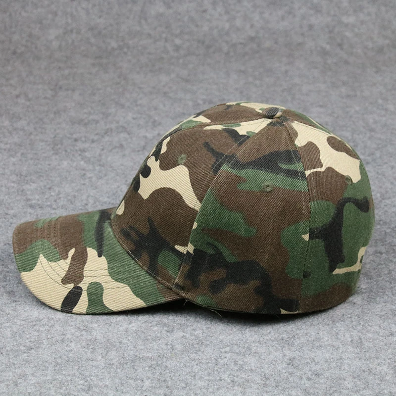 Hot Sale Fashion Casual Sports Camouflage Dad Hats Trucker Camo Caps for Military Training