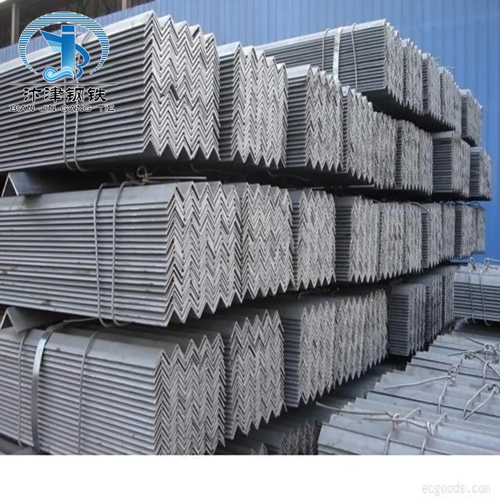 Hot sale hot dipped construction gi iron galvanized prices steel angle bar