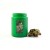 Hot Sale Laser Engraving Pattern Smell Child Proof Lid Container Glass Jar for Glass Packaging