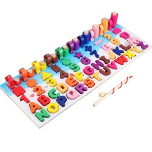 Hot Sale Montessori Educational Wooden Toys Math Early Educational Toys For Children