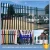 Import Hot sales decorative gates and fence design made by wrought iron from China