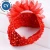 Import Hot sell hair ribbon bow , chiffon material elastic band korean hair ribbon bow for babys from China
