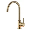 Hot selling kitchen accessories stainless gold color desk mount faucet