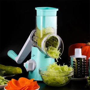 Hot Selling Kitchen Gadgets Kitchen Accessories Multifunctional Round Mandoline Slicer Vegetable Cutter Slicer