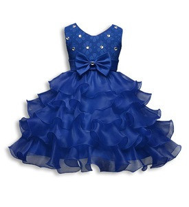 blue frock design 2018