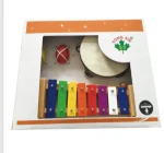 Hot selling musical instruments ,percussion set ,metallophone,tambourine,maracas