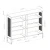 Import Hot selling products wooden bookshelf bookcase melamine boards bookcases from China