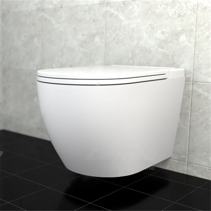 Hot Selling Reasonable Price Ktv tankless Toilet without cistern wall mounted wc