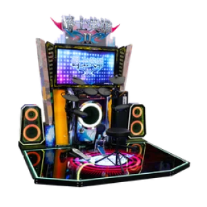 Hot Selling Super Jazz Drum Coin Operated Arcade Amusement Drum Music Game Machine For Sale
