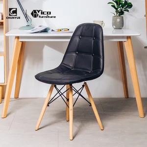 Hot selling white black tub modern lounge synthetic pu leather conference office chair with price list