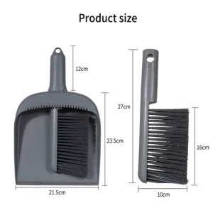 Household 2024 new design Small mini hand dustpan And broom Set Broom with dustpan combo set table sweeper for home