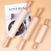 Household rolling pin making painen moule tools kitchen accessory roller wood handle