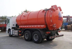 howo vacuum suction sewage truck