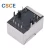 HR911105A Modular Jack 10/100Base-TX Ethernet Jack Tab Down rj45 connector with led light and Transformer