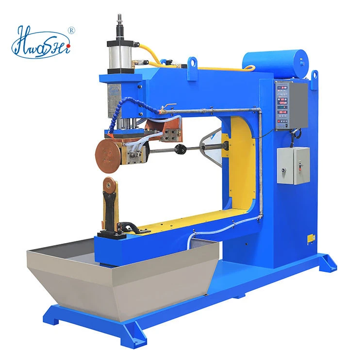 HWASHI high quality 50-200KVA Stainless Steel Automatic Rolling Seam Welding Machine price