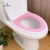 Import Hygienic soft cotton toilet seat cover overcoat pad washroom accesory from China