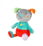 ICTI manufacture recommend intelligent plush dog with repeat and walking function