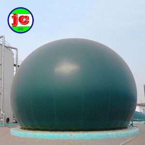 Independent biogas storage cabinets