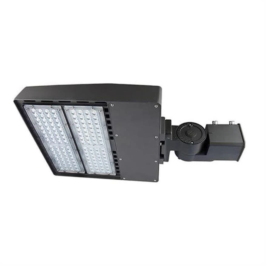 Industrial Area shoebox LED Light 100W 150W 200W 300W DLC CE ETL  Photo cell motion sensor shoebox light