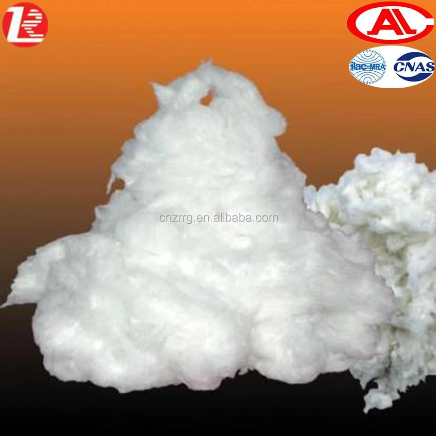 Industrial kilns for ceramic fiber bulk in wool fiber