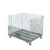 Import Industrial Stacking Storage Pallet Cages Steel Foldable Wire Mesh Container from China