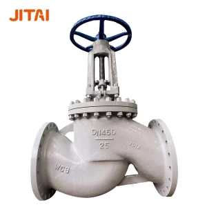 Industrial Type Flanged Steel Large Diameter Globe Valve for on-off