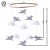Import ins  style boys girls birds felt baby crib mobile hanger wooden for baby playing from China