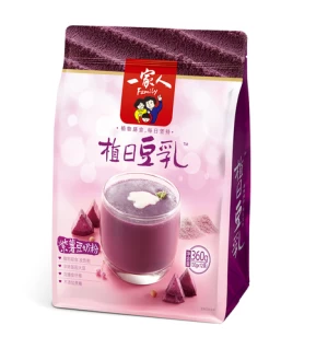 Instant Soybean Milk Powder with barley grass/rose/cheese and sweet potato flavor Soyabean