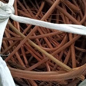 insulated scrap metal copper cable 99% for ingots