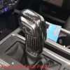 Interior Accessories Car Gear Shift Knob Patch Sticky For Ford F150 Raptor Real Carbon Fiber