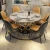 Import Italian folding high quality Modern luxury dining table from China