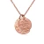 Import jewelry OEM Moon 925 sterling silver necklace with pendant rose gold rhodium jewelry necklace Jewelry Manufacturer from China