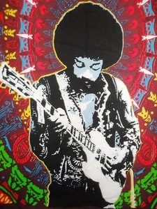 Jimi Hendrix Wall Hanging Cotton Home Decor tapestry