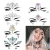 Import JIMMY&amp;KEVIN Festival Party Body Glitter Stickers Face Tattoo Crystal Makeup Face Jewel for Body Art from China