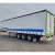 Import JOZOTG 3 Axles Box Structure Curtain Semi Trailer 45ft 53ft Side Open Container Side Curtain Semi Trailer from Netherlands