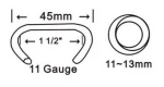 Jumbo C Ring Plier Pneumatic Stapler C Ringer PJHR