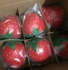 Jumbo Strawberry Squeeze Toy, Slow Rise Stress Relief